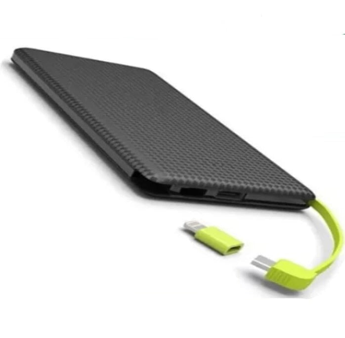 Carregador Portátil Power Bank 5000mah Iphone e Android 0 Power Bank Casa Tech 