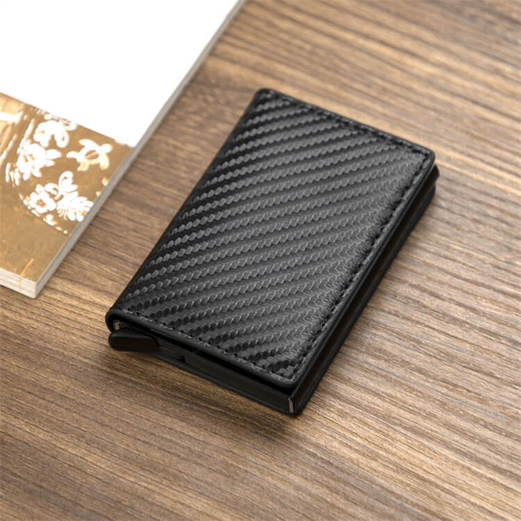 Carteira Minimalista Antifurto RFID com Ejeção Automática de Cartões ACE7 - Carteira Minimalista Antifurto RFID com Ejeção Automática de Cartões Casa Tech Loja 