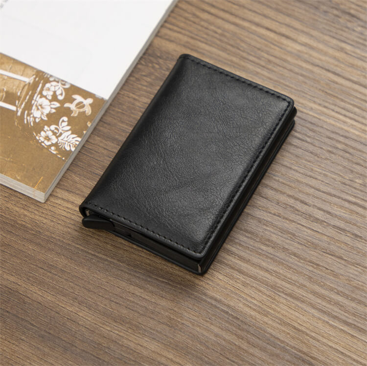 Carteira Minimalista Antifurto RFID com Ejeção Automática de Cartões ACE7 - Carteira Minimalista Antifurto RFID com Ejeção Automática de Cartões Casa Tech Loja 