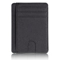 Carteira Minimalista Slim Com Proteção Rfid King Fibo Carbon G1P8- Carteira Minimalista Casa Tech Loja Preto 