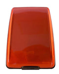 Carteira Slim Protect® - Antifurto RFID G1P9- Carteira Proteção RFID Casa Tech Loja Vermelho 