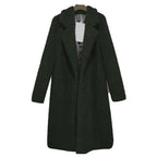 Casaco Sobretudo Feminino Teddy de Lã Frio Inverno G8P5 Casa Tech Loja 