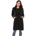 Casaco Sobretudo Feminino Teddy de Lã Frio Inverno G8P5 Casa Tech Loja Preto P 