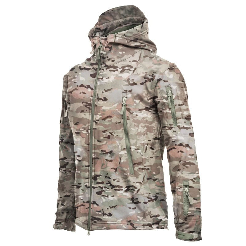 Casaco Tático Corta Vento 0 Casa Tech Camuflado P 