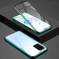 Case Magnética Blindada para Samsung com Proteção Dupla - Protection Glass ATC24 - Case Magnética Blindada para Samsung com Proteção Dupla - Protection Glass Casa Tech Samsung A21s Verde 