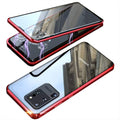 Case Magnética Blindada para Samsung com Proteção Dupla - Protection Glass ATC24 - Case Magnética Blindada para Samsung com Proteção Dupla - Protection Glass Casa Tech Samsung S8 Vermelho 