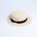 Chapéu de Palha Feminino Panamá CBF02 - Chapéu de Palha Feminino Panamá Casa Tech Khaki Adulto 56-58cm 