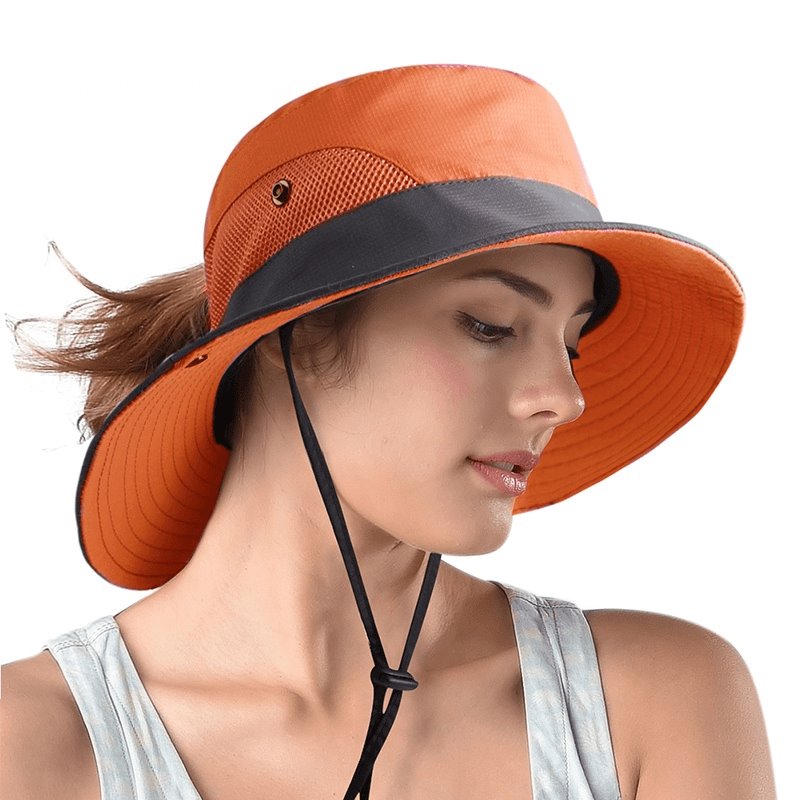 Chapéu Feminino com Proteção UV CHAF1 - Chapéu Feminino com Proteção UV Casa Tech Loja 