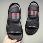Chinelo Masculino Fashion SCM04 - Chinelo Masculino Fashion Casa Tech Vermelho 35 