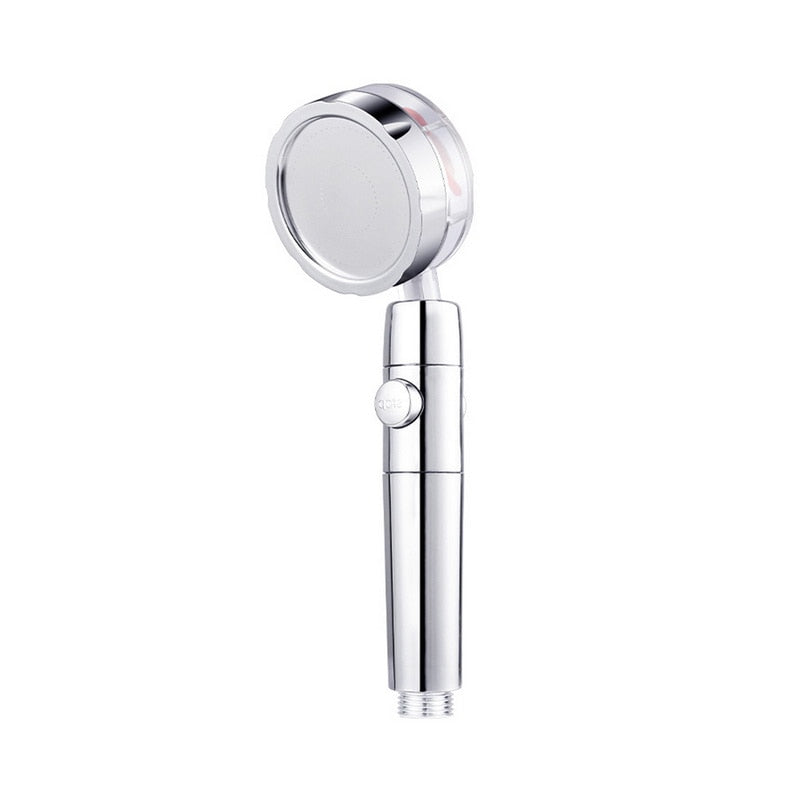 Chuveiro PowerHead - Mais Economia e Relaxamento no Banho G2P23 - Chuveiro PowerHead Casa Tech Loja Branco Hélice Oculta Suporte Reto 