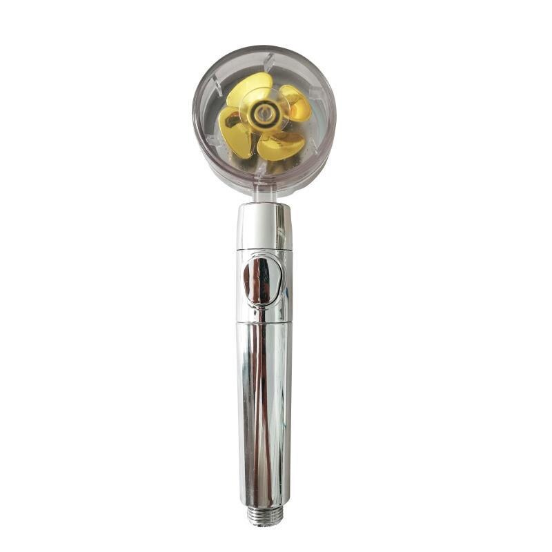 Chuveiro PowerHead - Mais Economia e Relaxamento no Banho G2P23 - Chuveiro PowerHead Casa Tech Loja Hélice Amarela e Suporte Inox 