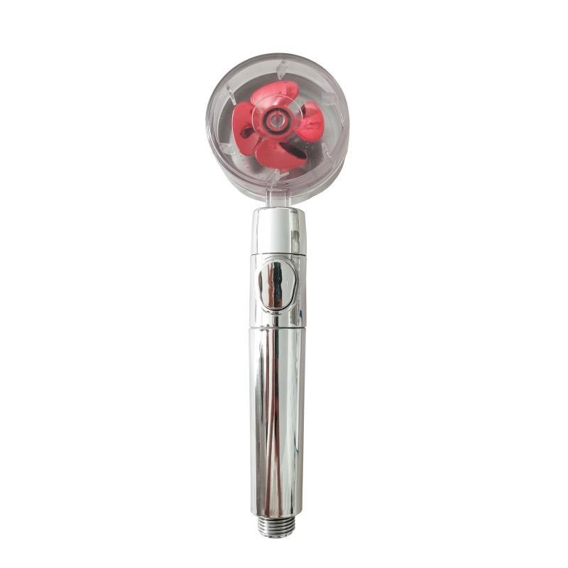 Chuveiro PowerHead - Mais Economia e Relaxamento no Banho G2P23 - Chuveiro PowerHead Casa Tech Loja Hélice Vermelha e Suporte Inox 