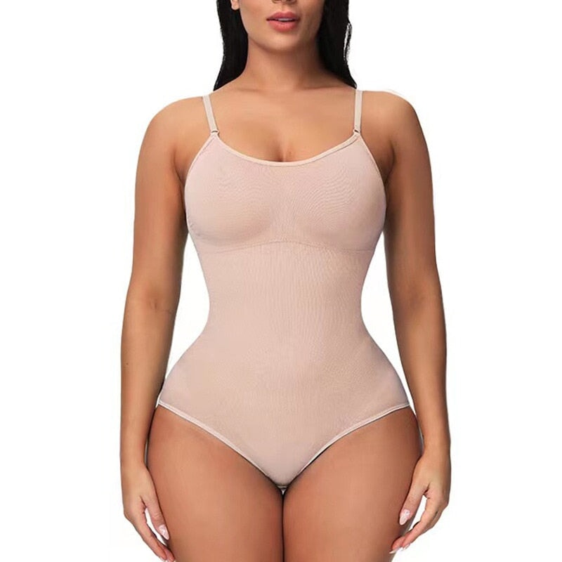 Cinta Modeladora Body Slim EST11 - Cinta Modeladora Body Slim Casa Tech Bege P 