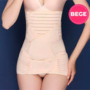 Cinta Modeladora Pós-Parto Alta Compressão MEB03 - Cinta Modeladora Pós-Parto Alta Compressão Casa Tech Bege P 