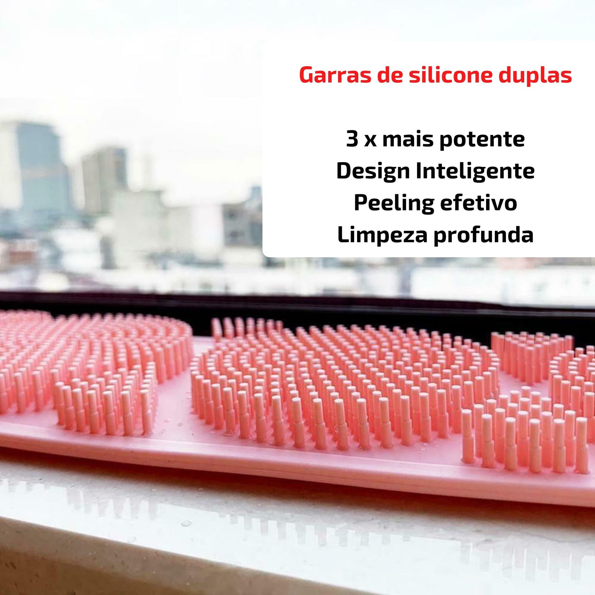 Clean Back ™ Silicone - Para Limpar as Costas (Costa Clean) G1P21 - Clean Back Casa Tech Loja 