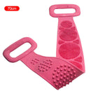 Clean Back ™ Silicone - Para Limpar as Costas (Costa Clean) G1P21 - Clean Back Casa Tech Loja Rosa 