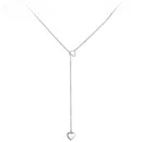 Colar de Coração em Prata 925 JSF07 - Colar de Coração em Prata 925 Casa Tech 