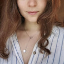 Colar de Coração em Prata 925 JSF07 - Colar de Coração em Prata 925 Casa Tech 