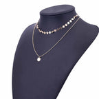 Colar Feminino Eco JSF03 - Colar Feminino Eco Casa Tech Loja Dourado 