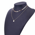 Colar Feminino Eco JSF03 - Colar Feminino Eco Casa Tech Loja Dourado 
