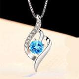 Colar Feminino Encanto Azul - Prata 925