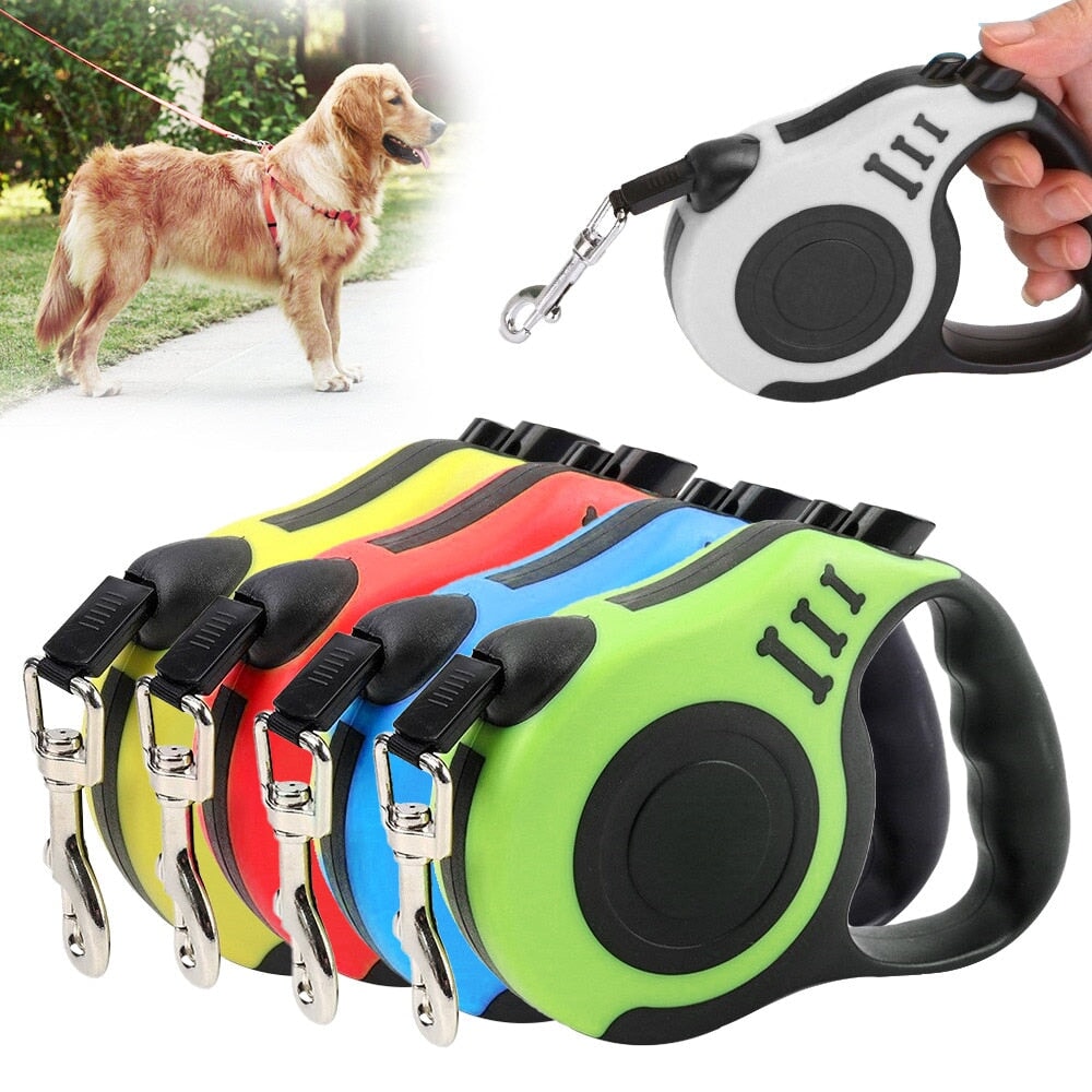 Coleira para Cachorro Retrátil DOG07 - Coleira para Cachorro Retrátil Casa Tech 