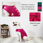 Colete para reduzir a ansiedade e acalmar gatos e cachorros G7P1 - Colete para reduzir a ansiedade e acalmar gatos e cachorros Casa Tech Loja 