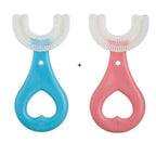 Compre 1 e Leve 2 - Escova de Dente Infantil 360° HPE13 - Compre 1 e Leve 2 - Escova de Dente Infantil 360° Casa Tech 1 Azul (0-6 Anos) e 1 Rosa (0-6 Anos) 
