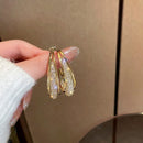 Compre 1 Leve 2 Pares - Brinco de Argola Cravejada com Brilhantes JSF17 - Compre 1 Leve 2 Pares - Brinco de Argola Cravejada com Brilhantes Casa Tech 