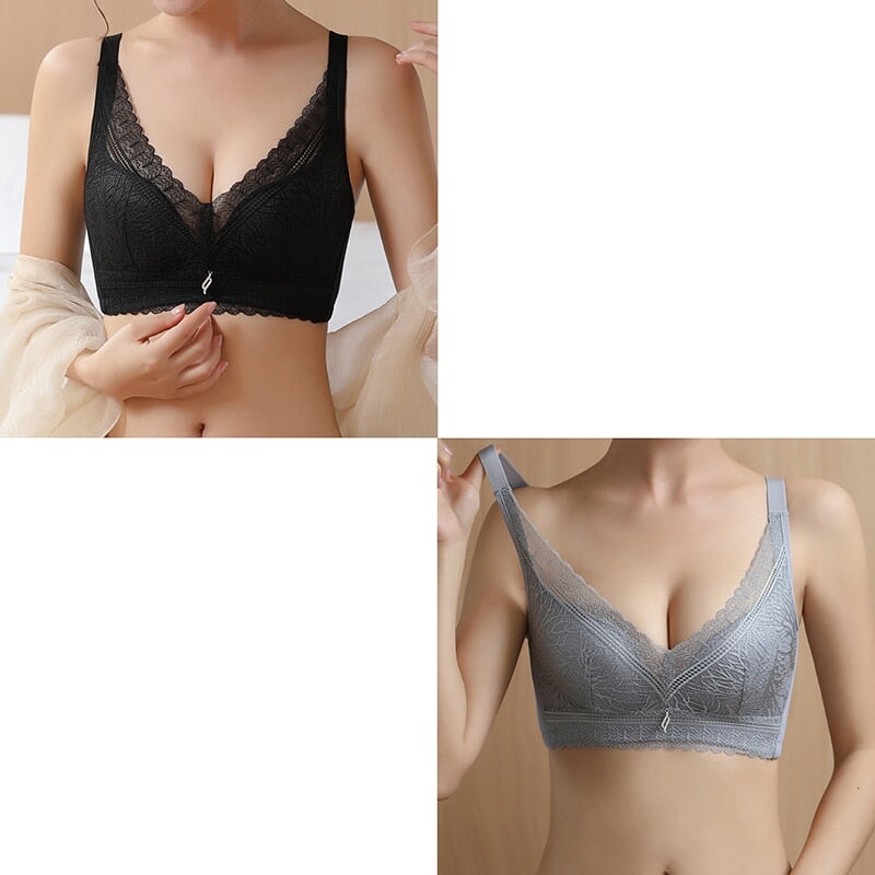 Compre 1 Leve 2 - Sutiã Confort Smart LIF27 - Compre 1 Leve 2 - Sutiã Confort Smart Casa Tech Preto+Cinza P 