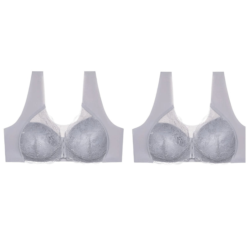 Compre 1 Leve 2 - Sutiã Sexy Comfort LIN10 - Compre 1 Leve 2 - Sutiã Sexy Comfort Casa Tech Loja Cinza + Cinza M 