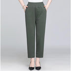 Compre 1 Leve 3 - Calça Feminina Larga Gelo BCSF06 - Compre 1 Leve 3 - Calça Feminina Larga Gelo Casa Tech 