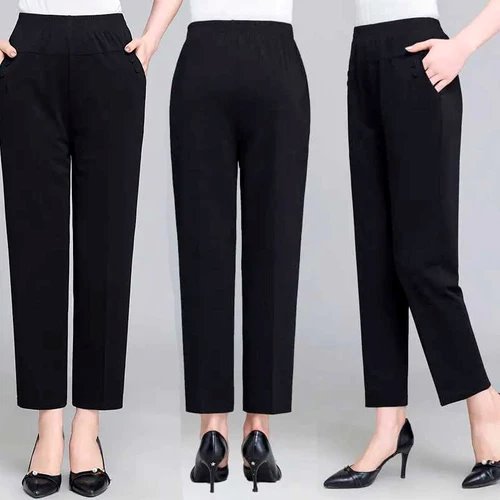 Compre 1 Leve 3 - Calça Feminina Larga Gelo BCSF06 - Compre 1 Leve 3 - Calça Feminina Larga Gelo Casa Tech 