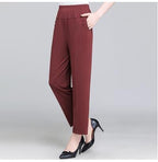 Compre 1 Leve 3 - Calça Feminina Larga Gelo BCSF06 - Compre 1 Leve 3 - Calça Feminina Larga Gelo Casa Tech 