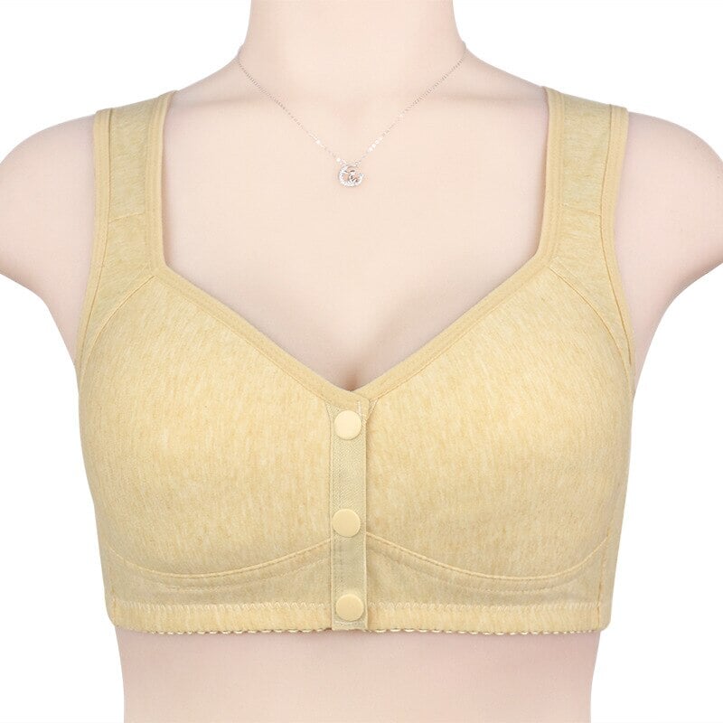 Compre 1 Leve 3 - Sutiã com Fecho Frontal LIF26 - Compre 1 Leve 3 - Sutiã com Fecho Frontal Casa Tech 01 Preto + 01 Rosa + 01 Bege 42 