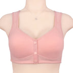 Compre 1 Leve 3 - Sutiã com Fecho Frontal LIF26 - Compre 1 Leve 3 - Sutiã com Fecho Frontal Casa Tech 01 Preto + 01 Roxo + 01 Bege 42 
