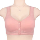 Compre 1 Leve 3 - Sutiã com Fecho Frontal LIF26 - Compre 1 Leve 3 - Sutiã com Fecho Frontal Casa Tech 01 Preto + 01 Roxo + 01 Bege 42 