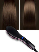 Escova Alisadora Magic Hair EAB08 - Escova Alisadora Magic Hair Casa Tech 