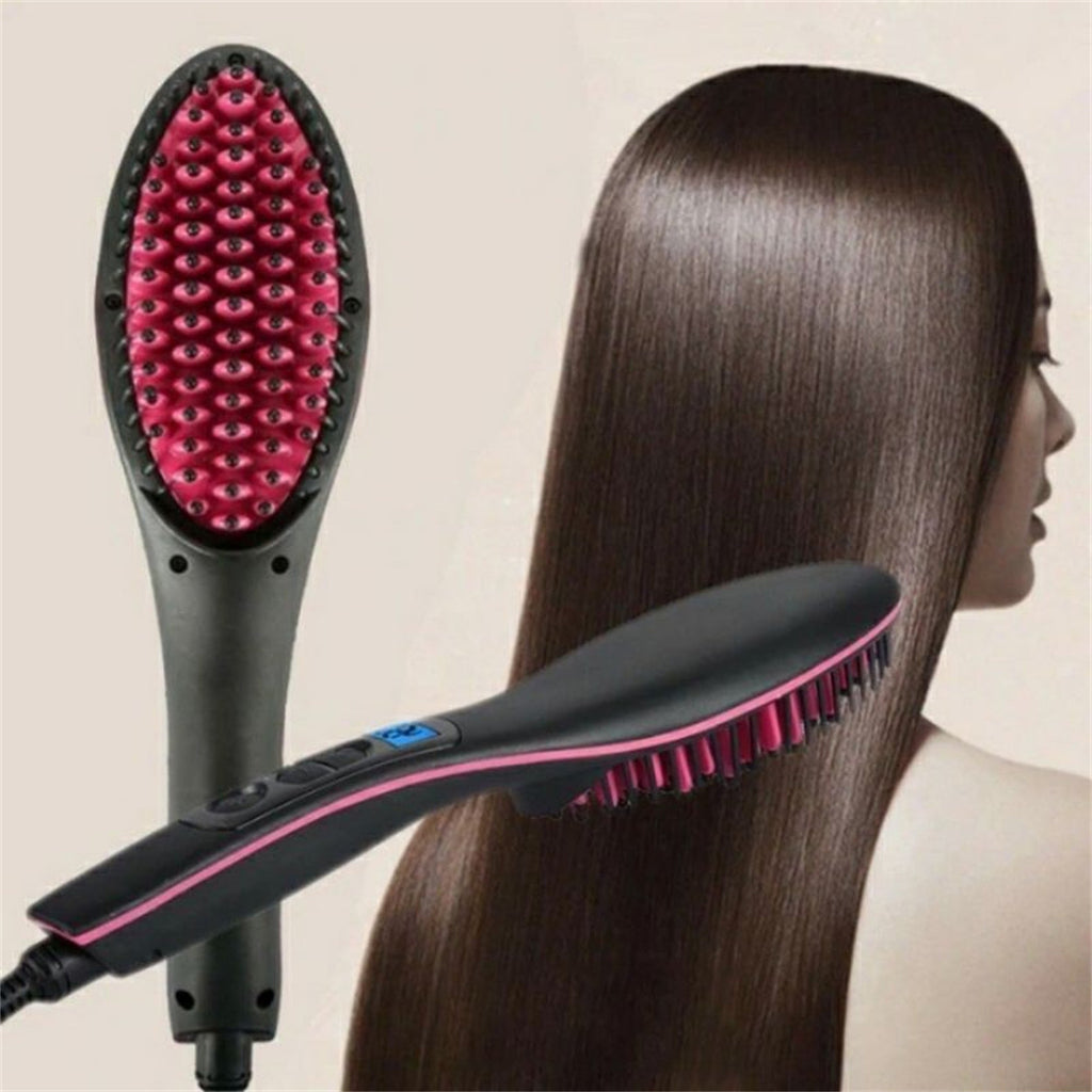 Escova Alisadora Magic Hair EAB08 - Escova Alisadora Magic Hair Casa Tech 