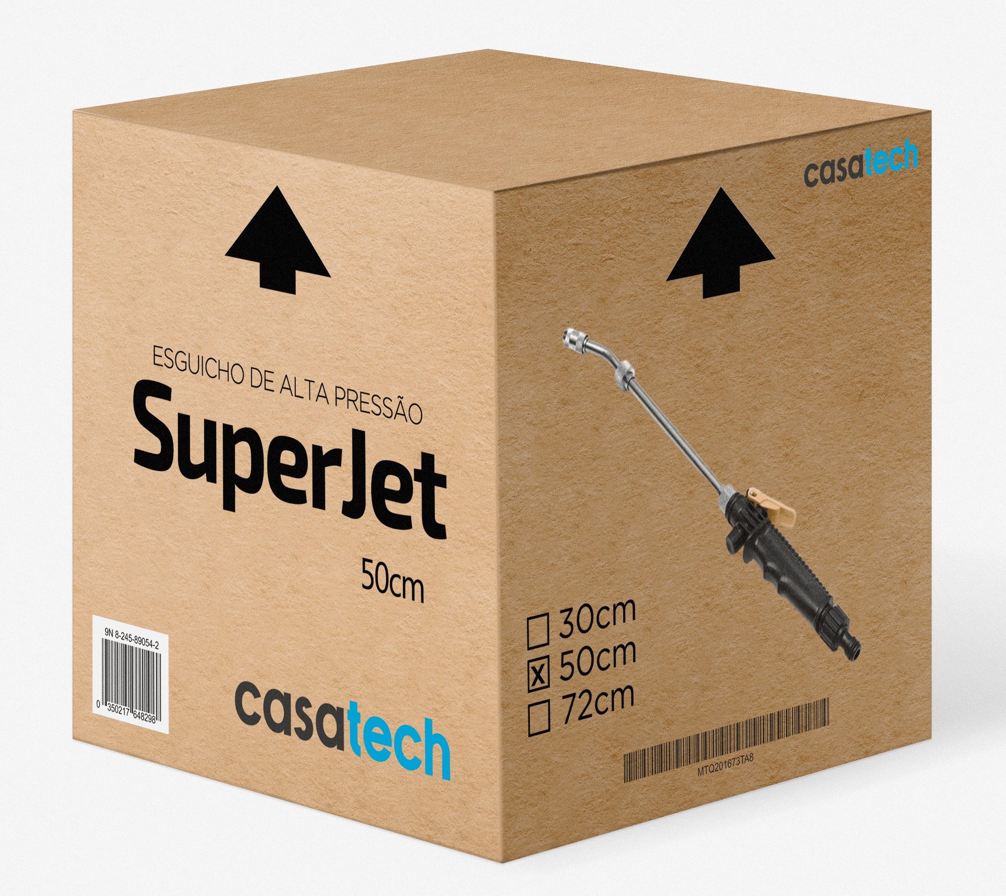 Esguicho de Alta Pressão - Super Jet G9P10 - Esguicho de Alta Pressão Super Jet Casa Tech Loja 50 cm 