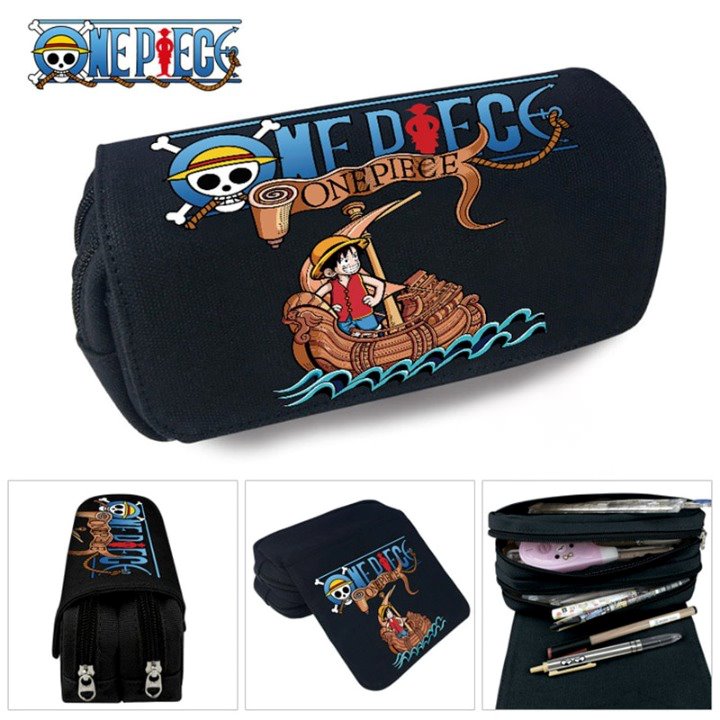 Estojo Escolar One Piece VAI11 - Estojo Escolar One Piece Casa Tech 1 
