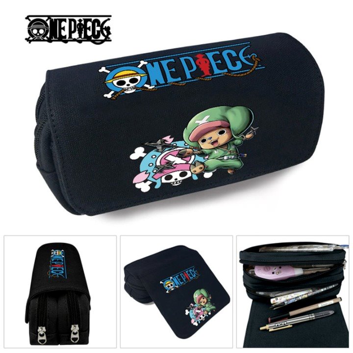 Estojo Escolar One Piece VAI11 - Estojo Escolar One Piece Casa Tech 3 