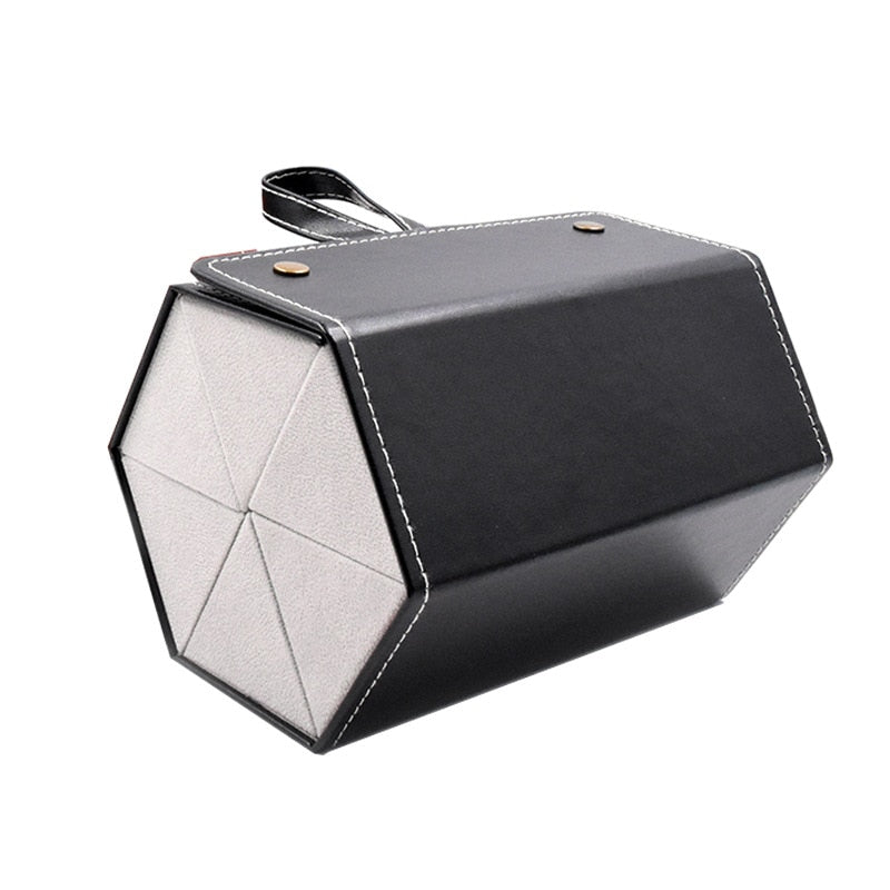 Estojo para Óculos Smart Compact G4P18 - Estojo para Óculos Casa Tech Loja 6 Compartimentos Preto 