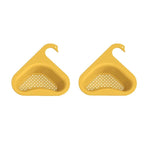 Filtro de Pia de Silicone Ergonômico (Cisne Drain) COZ08 - Filtro de Pia de Silicone Ergonômico (Cisne Drain) Casa Tech Loja Amarelo 2 unidades 