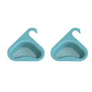 Filtro de Pia de Silicone Ergonômico (Cisne Drain) COZ08 - Filtro de Pia de Silicone Ergonômico (Cisne Drain) Casa Tech Loja Azul 2 unidades 