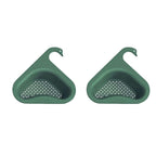 Filtro de Pia de Silicone Ergonômico (Cisne Drain) COZ08 - Filtro de Pia de Silicone Ergonômico (Cisne Drain) Casa Tech Loja Verde 2 unidades 