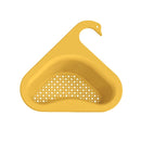 Filtro de Pia de Silicone Ergonômico (Cisne Drain) G7P23 - Filtro de Pia de Silicone Ergonômico (Cisne Drain) Casa Tech Loja Amarelo 1 