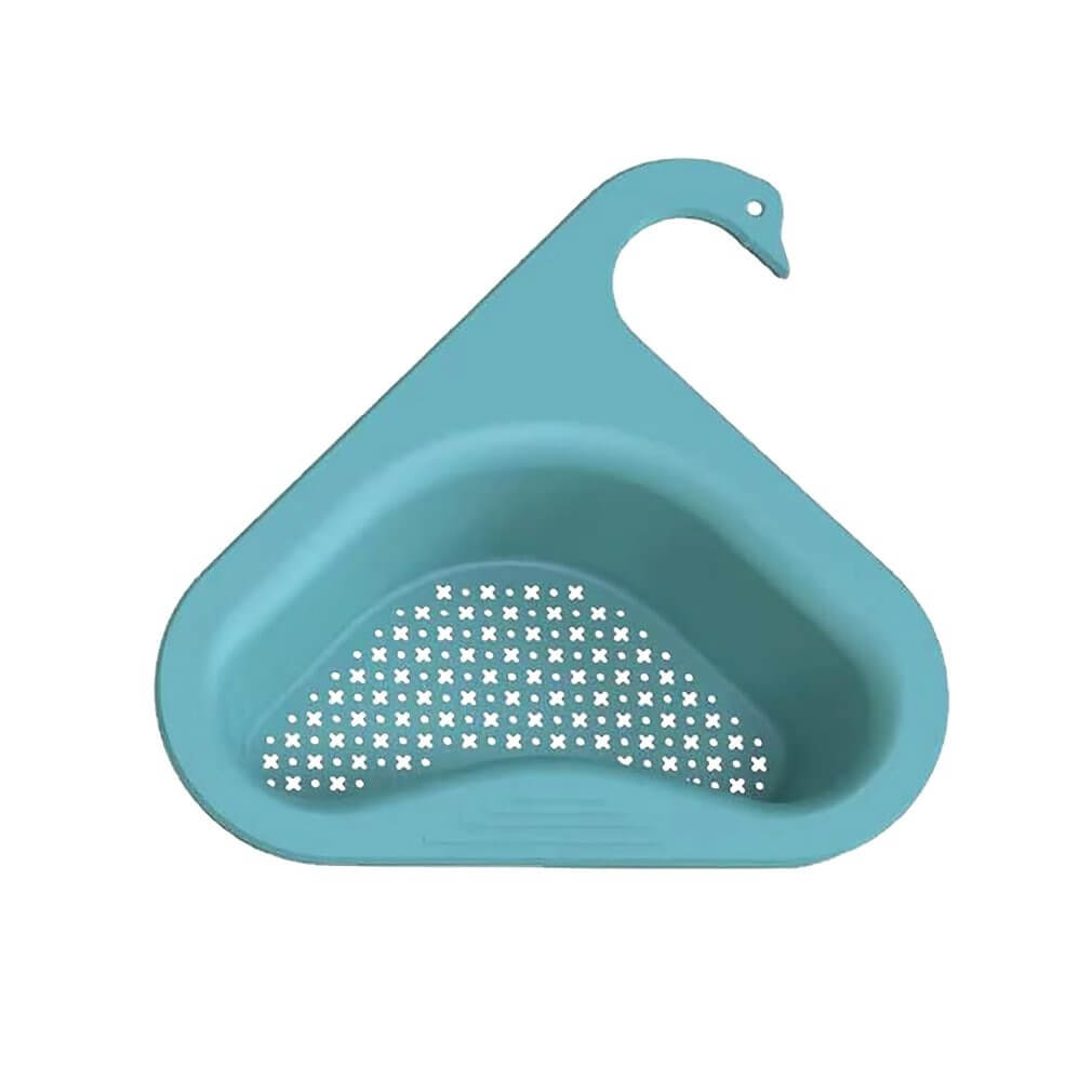 Filtro de Pia de Silicone Ergonômico (Cisne Drain) G7P23 - Filtro de Pia de Silicone Ergonômico (Cisne Drain) Casa Tech Loja Azul 1 