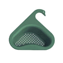 Filtro de Pia de Silicone Ergonômico (Cisne Drain) G7P23 - Filtro de Pia de Silicone Ergonômico (Cisne Drain) Casa Tech Loja Verde 1 