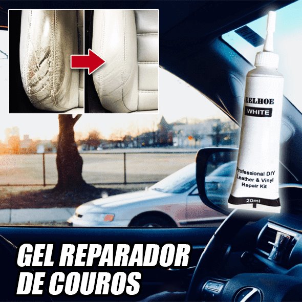 Gel Reparador de Couro G4P16 - Gel Reparador de Couro Casa Tech Loja 